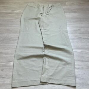 Perfect Baggy Wide Leg Tan Chino Pants 36x30 11.5" Opening Y2K